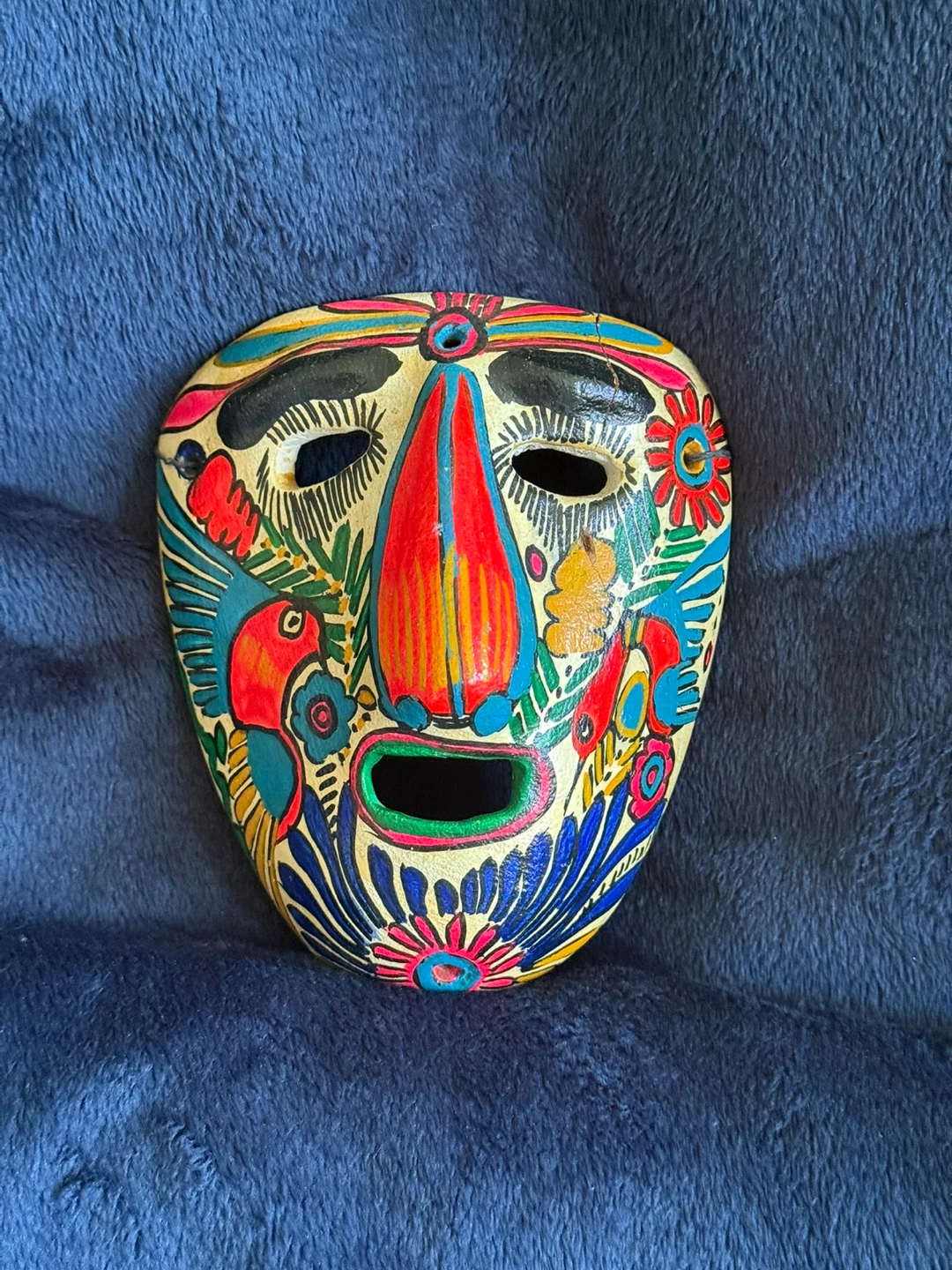 Hand-Painted Decorative Mask