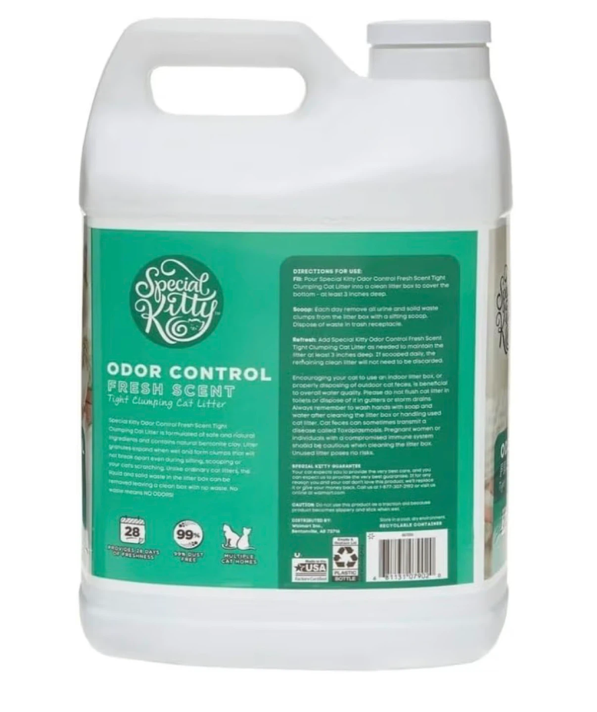 Special Kitty Odor Control Fresh Scent Cat Litter - 20 lb - photo 2