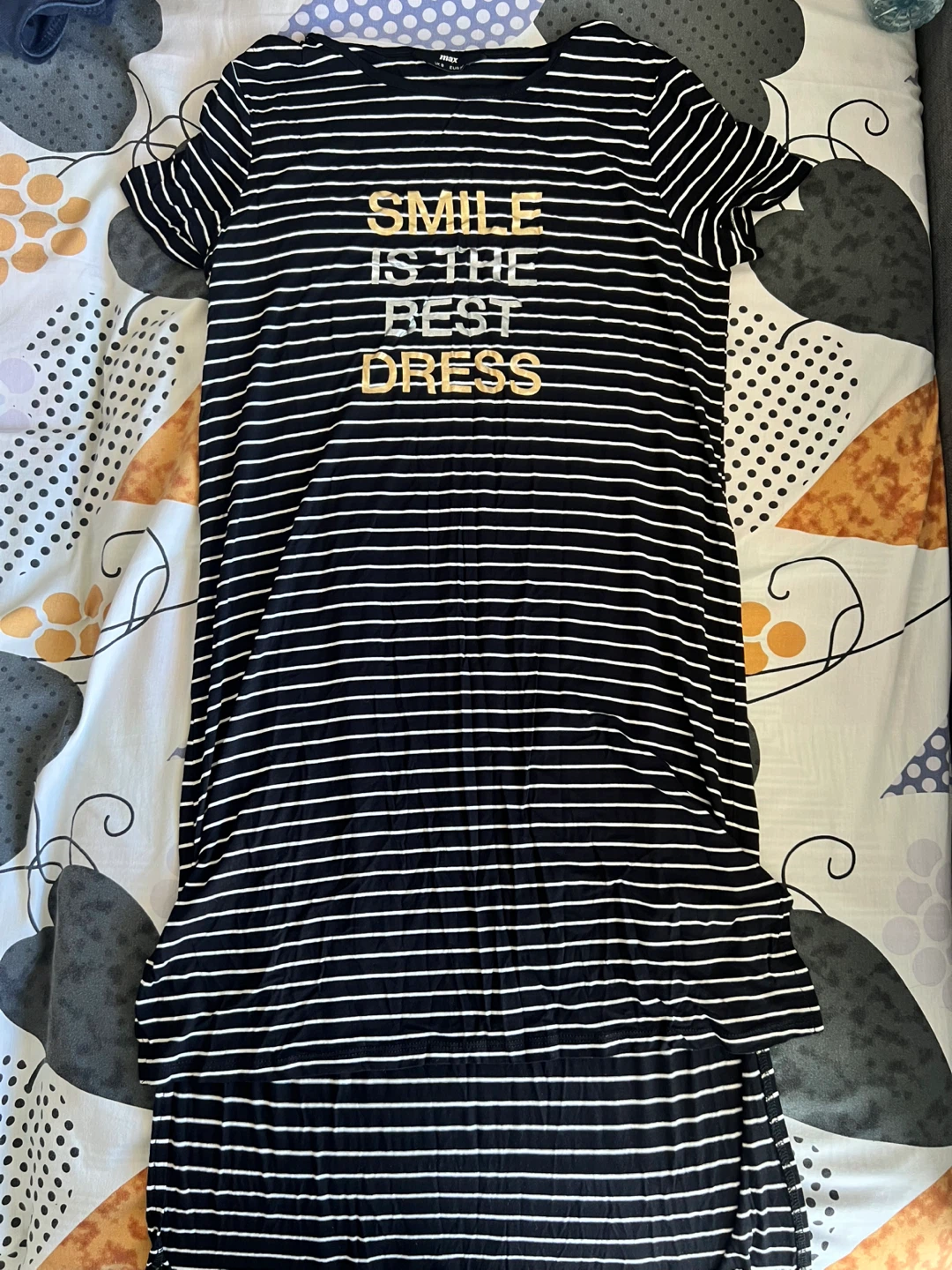 Striped T-Shirt Dress