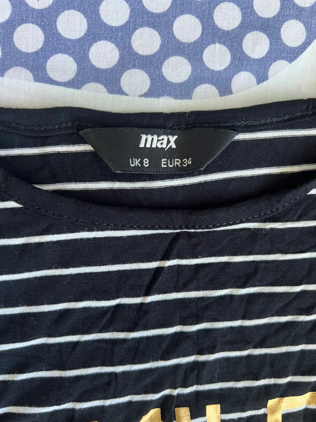 Striped T-Shirt Dress - photo 2