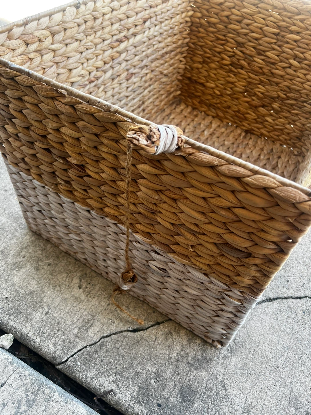 Wicker Storage Basket Large - photo 2