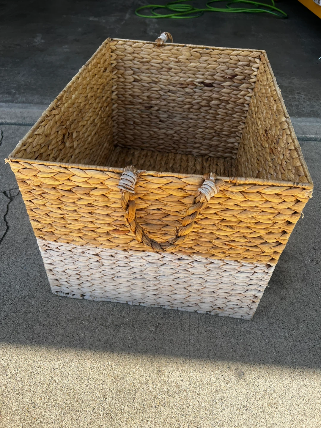 Wicker Storage Basket Large - photo 5