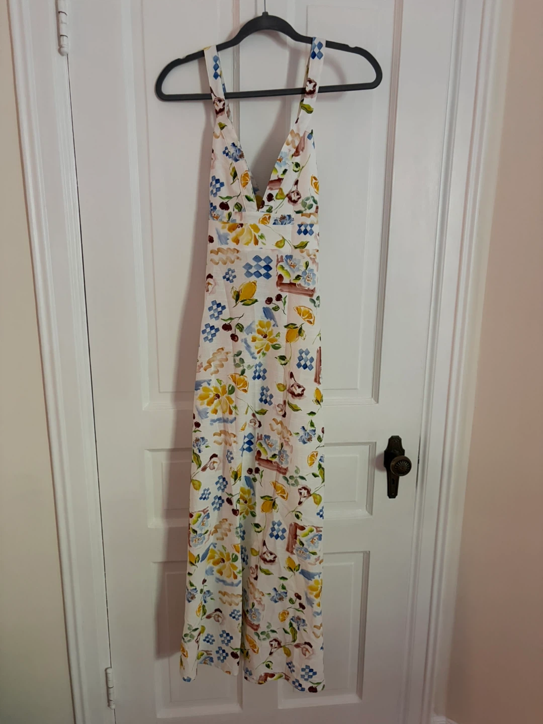 Simons Patterned White Maxi Dress - photo 2