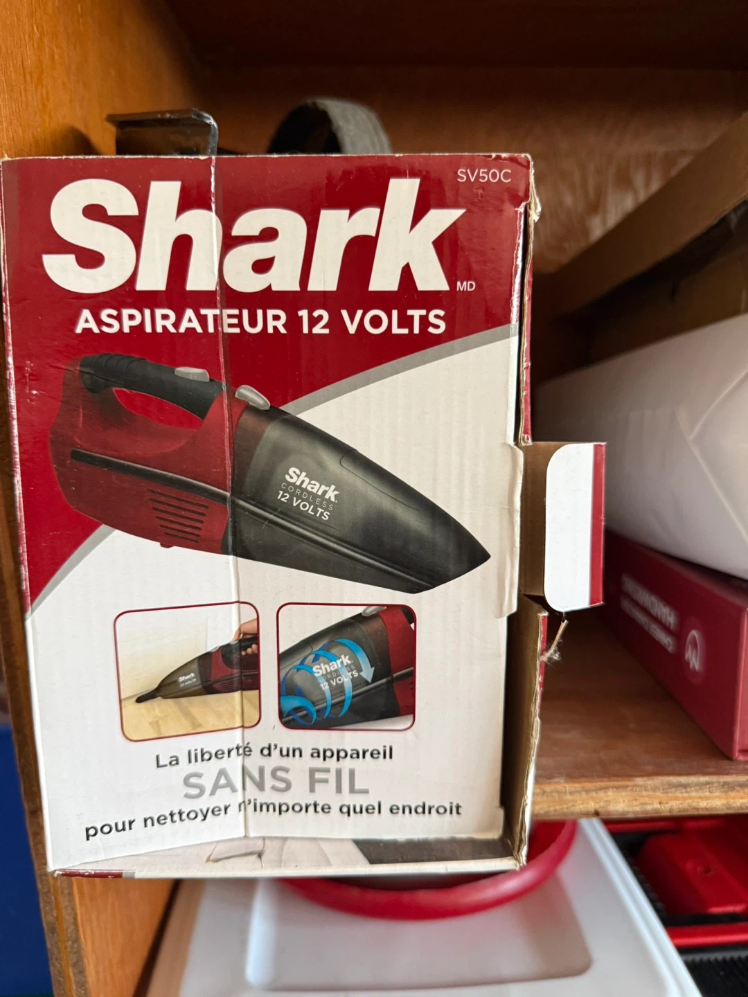 Shark 12 Volts Cordless Handheld Vacuum SV50C