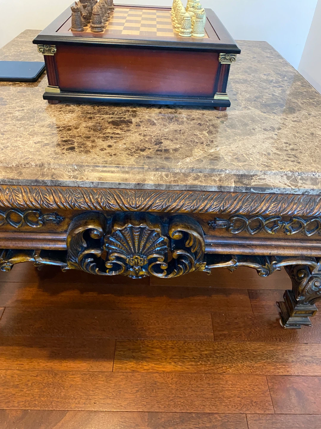 Ornate Coffee Tables with Marble Top - photo 4