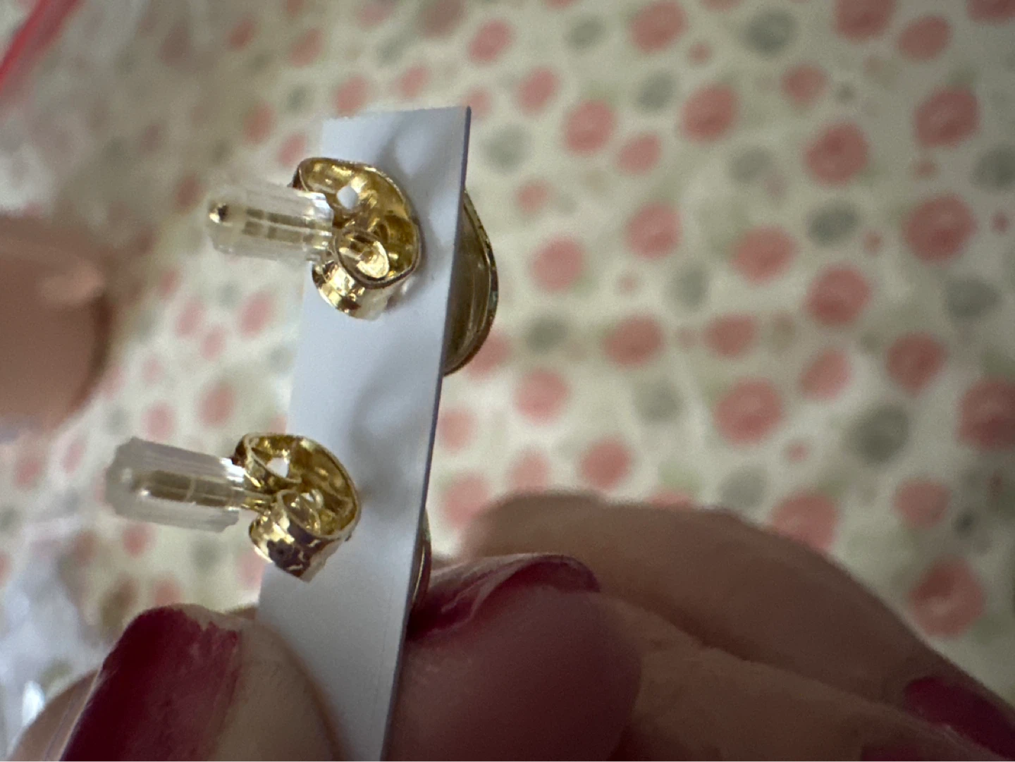 14k Gold laminated Starburst Stud Earrings - photo 2