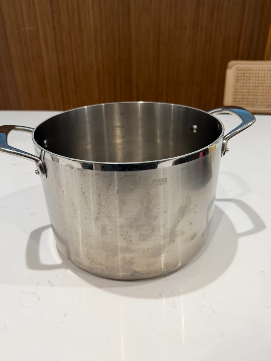 Tramontina Tri-Ply Clad 8-Quart Stainless Steel Stock Pot