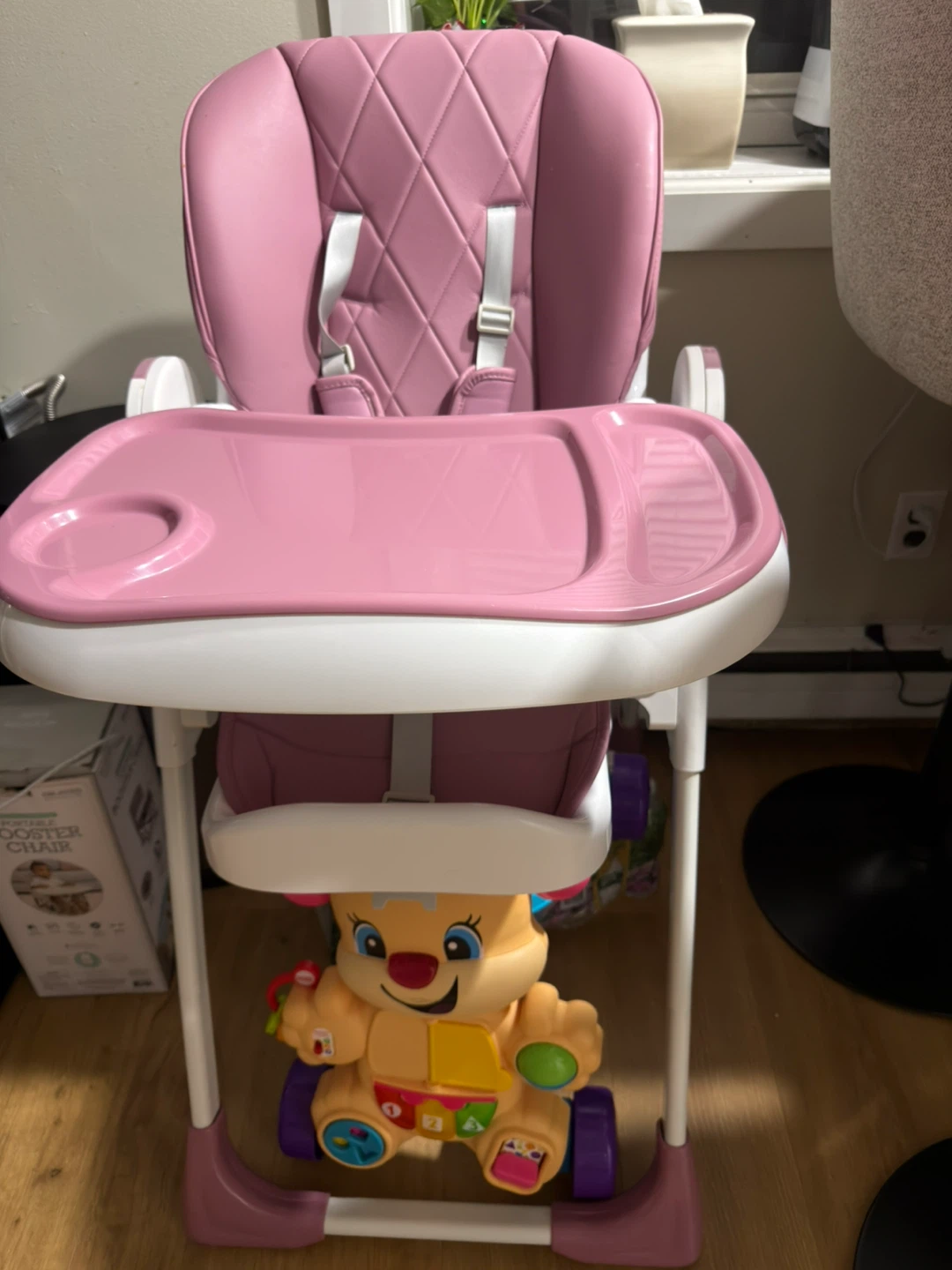 Pink Baby Booster Seat
