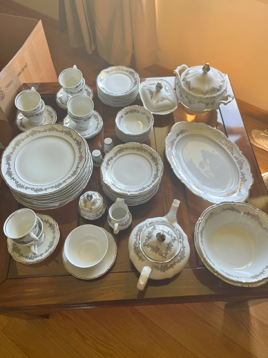 Bavaria Germany "Bouquet" China Set