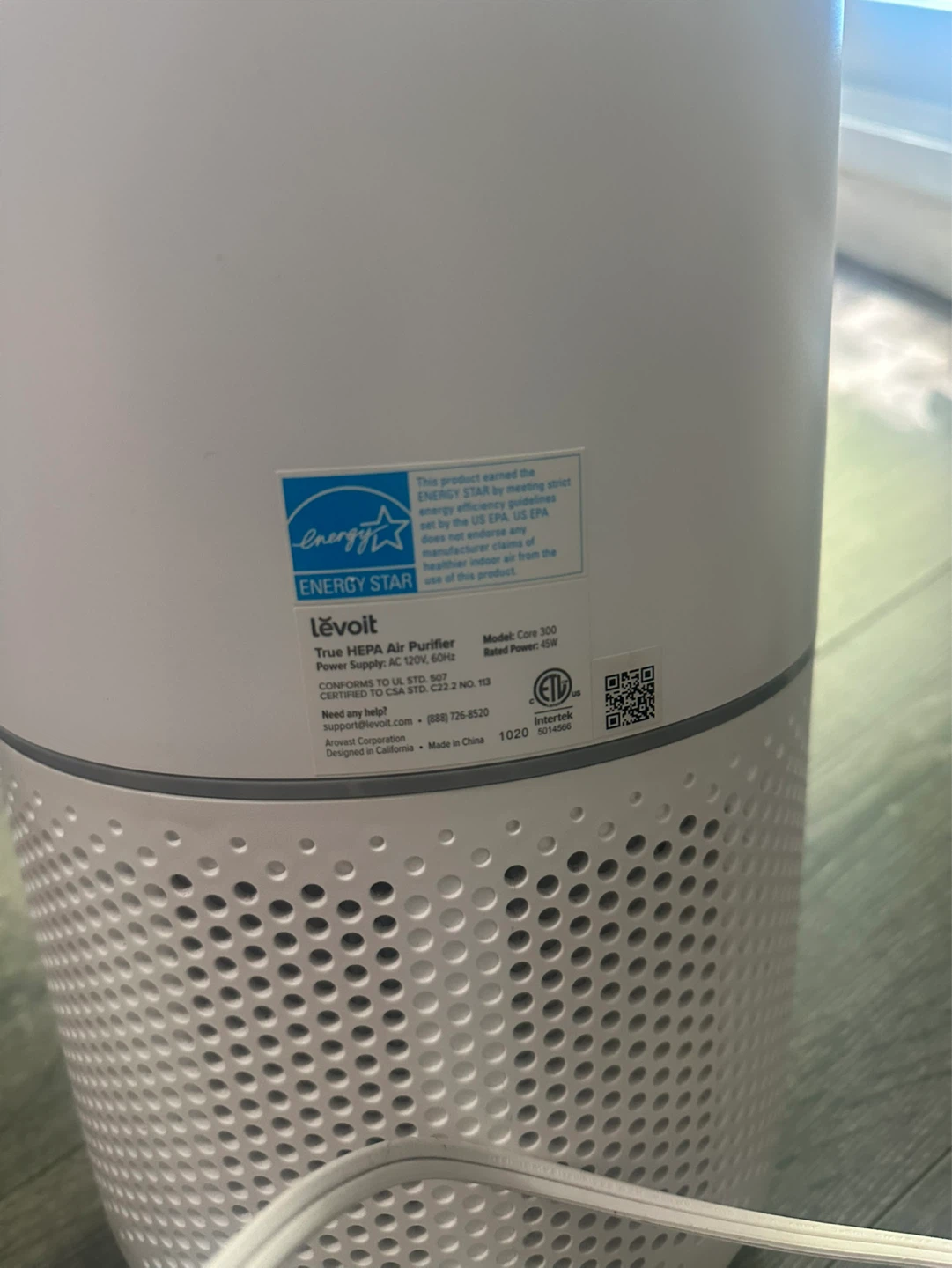 Levoit True HEPA Air Purifier - photo 3