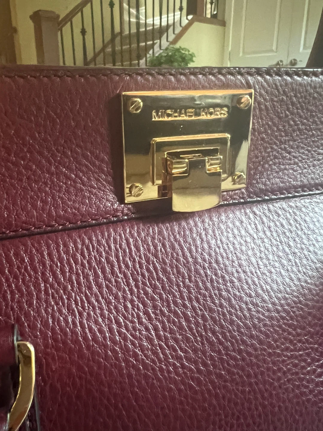 MICHAEL KORS Limited Edition Burgundy Leather Handbag - photo 4