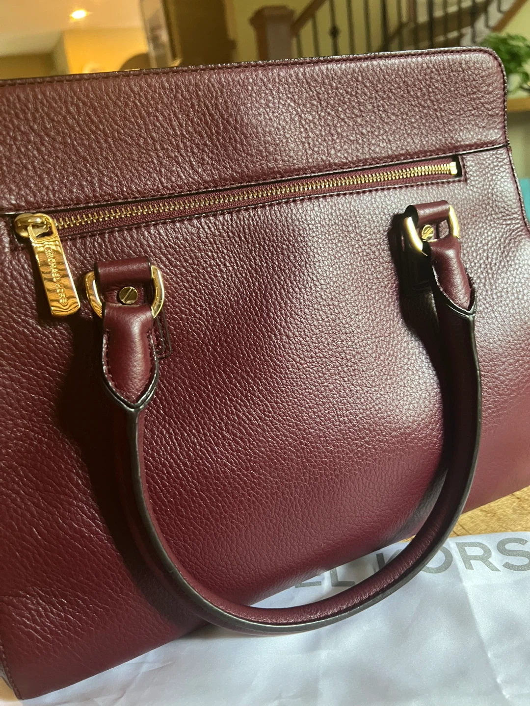 MICHAEL KORS Limited Edition Burgundy Leather Handbag - photo 5