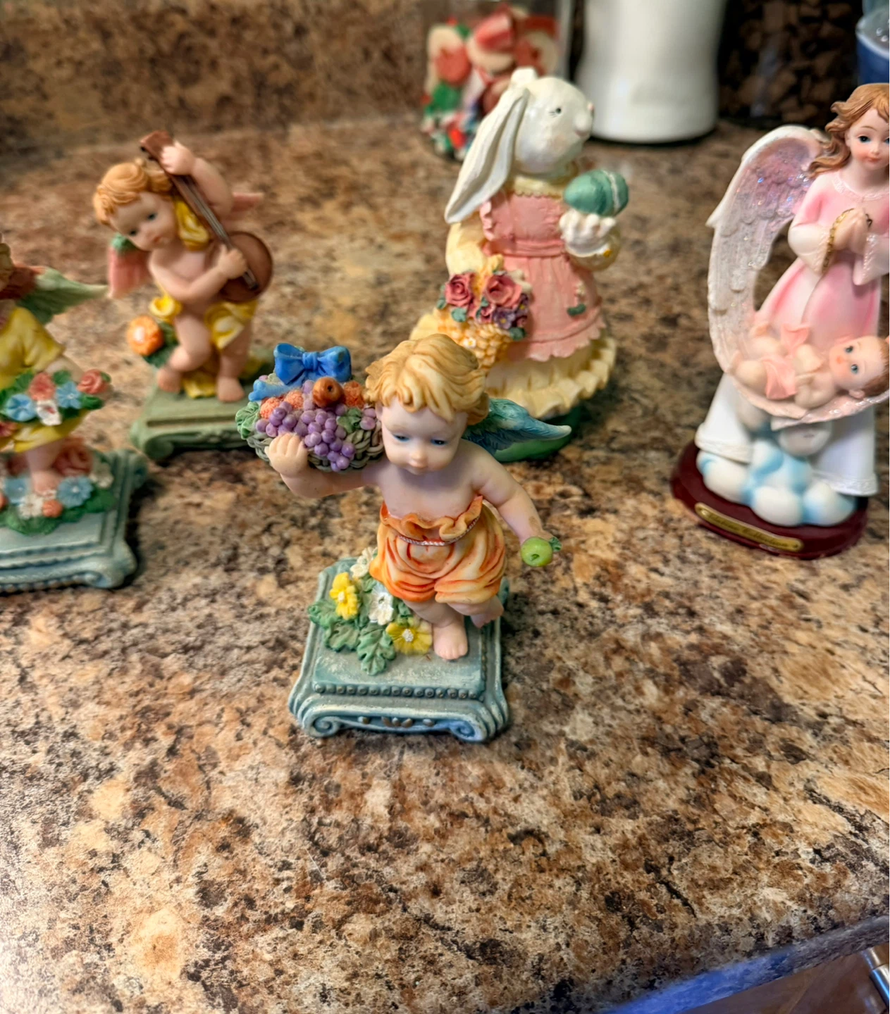 Cherub and Angel Figurines Set