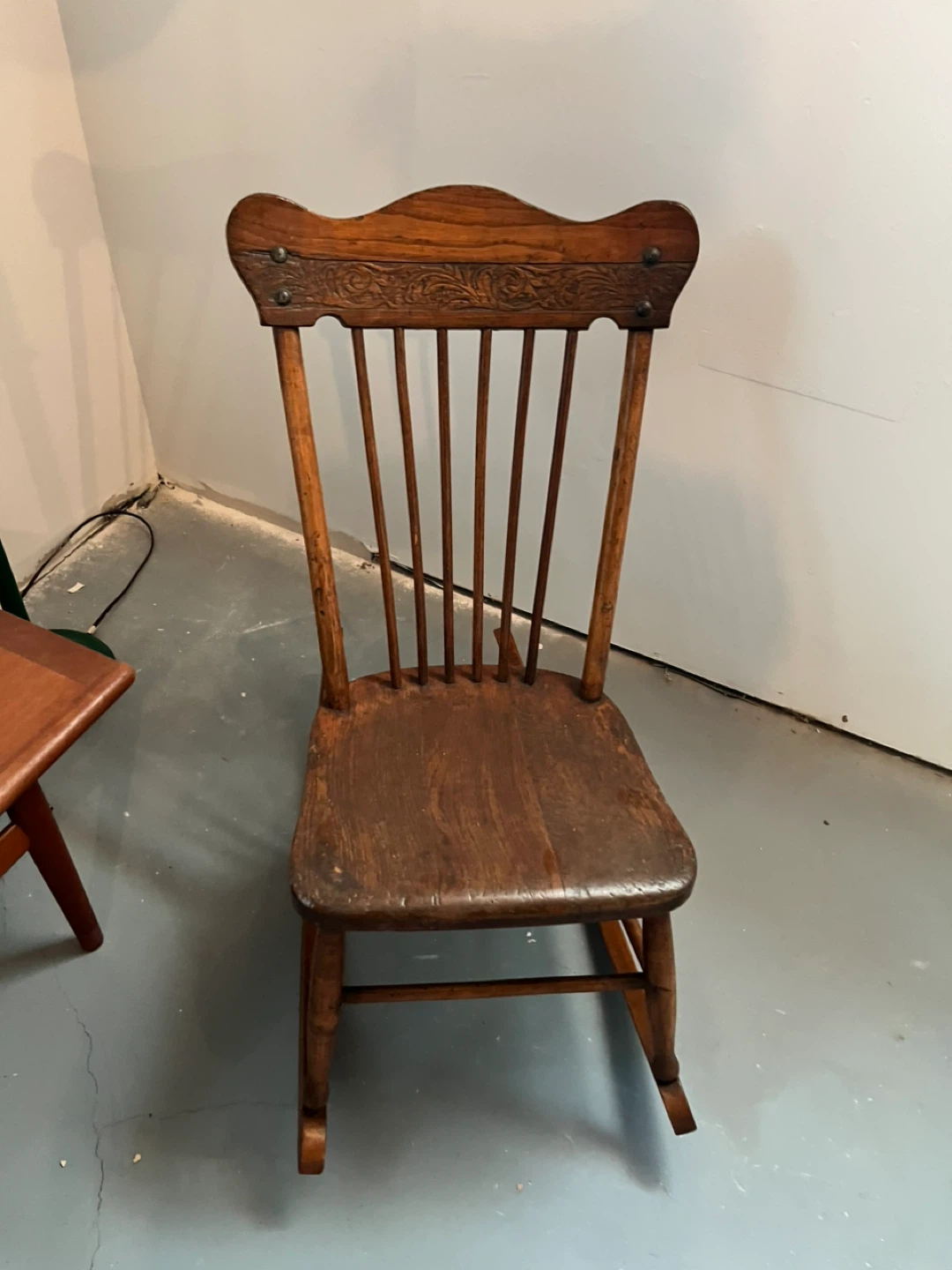 Vintage Wooden Rocking Chair