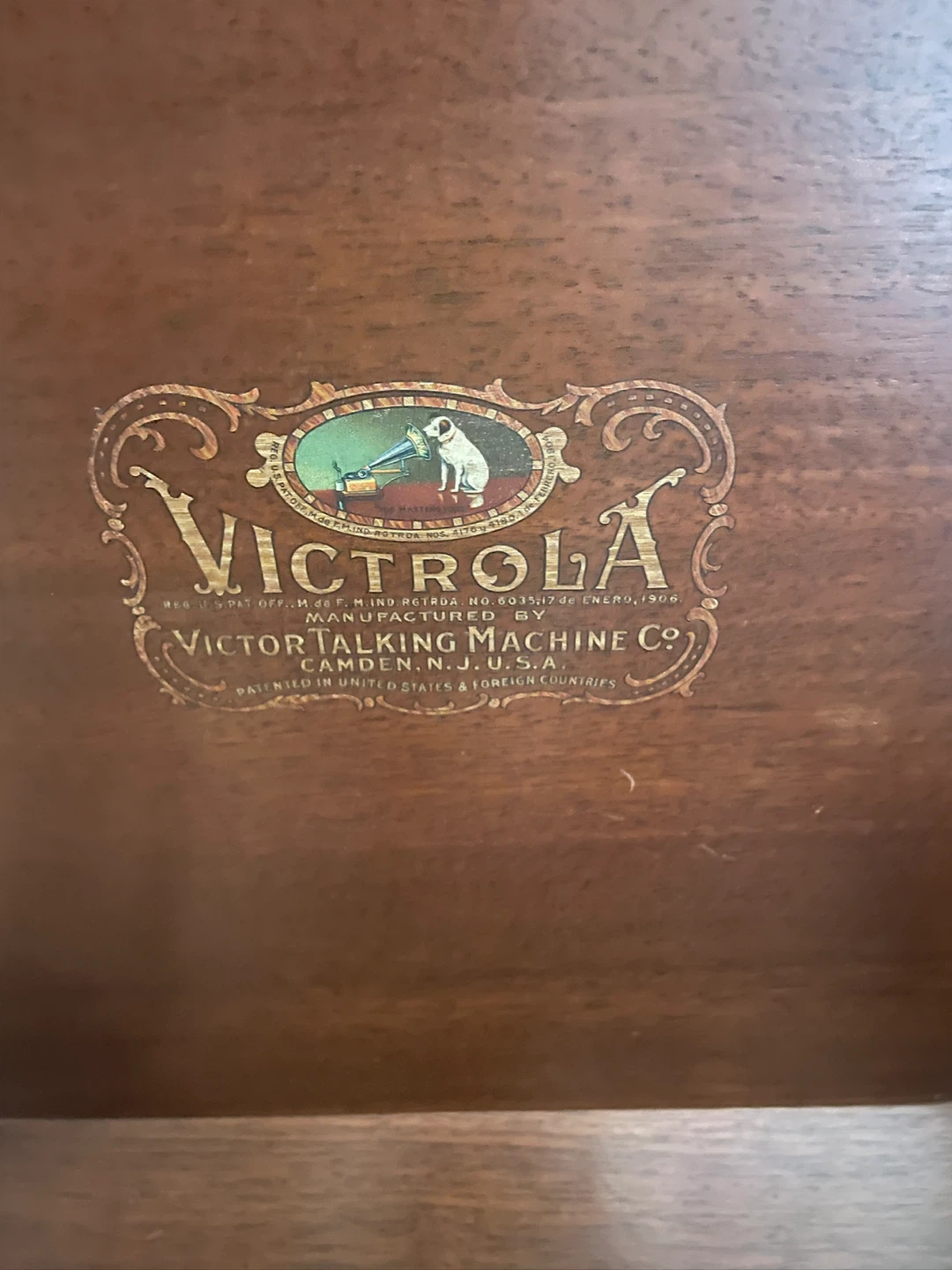 Gramophone antique fonctionnel • Antic gramophone working - photo 2