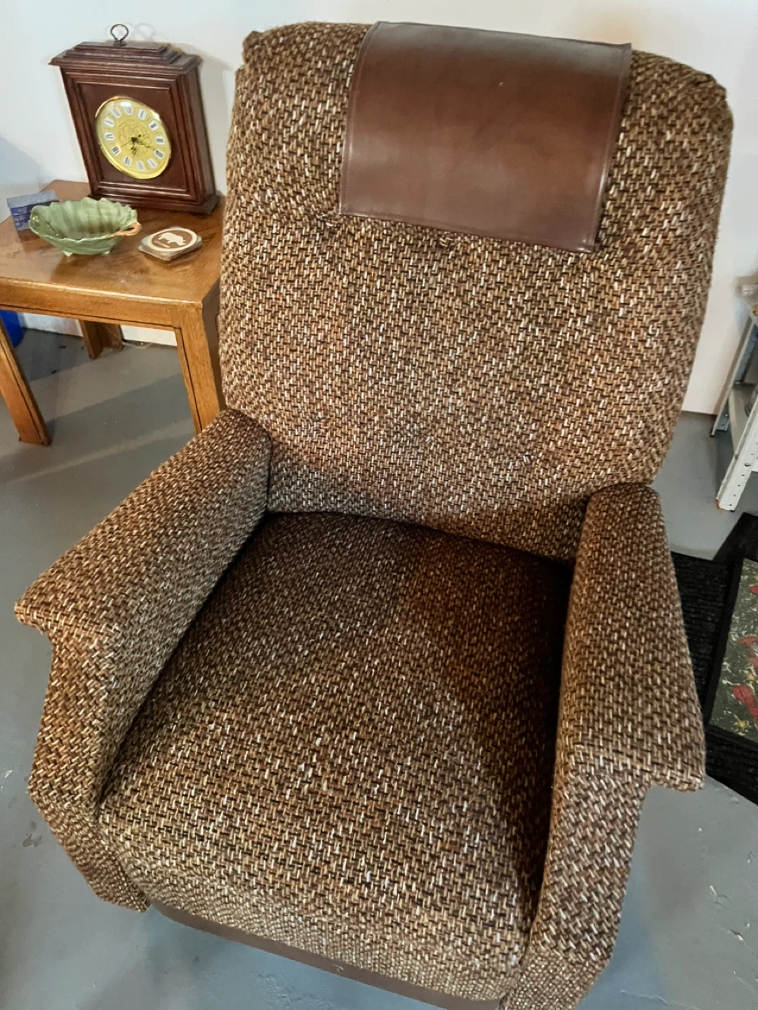 Brown Tweed Armchair - photo 2