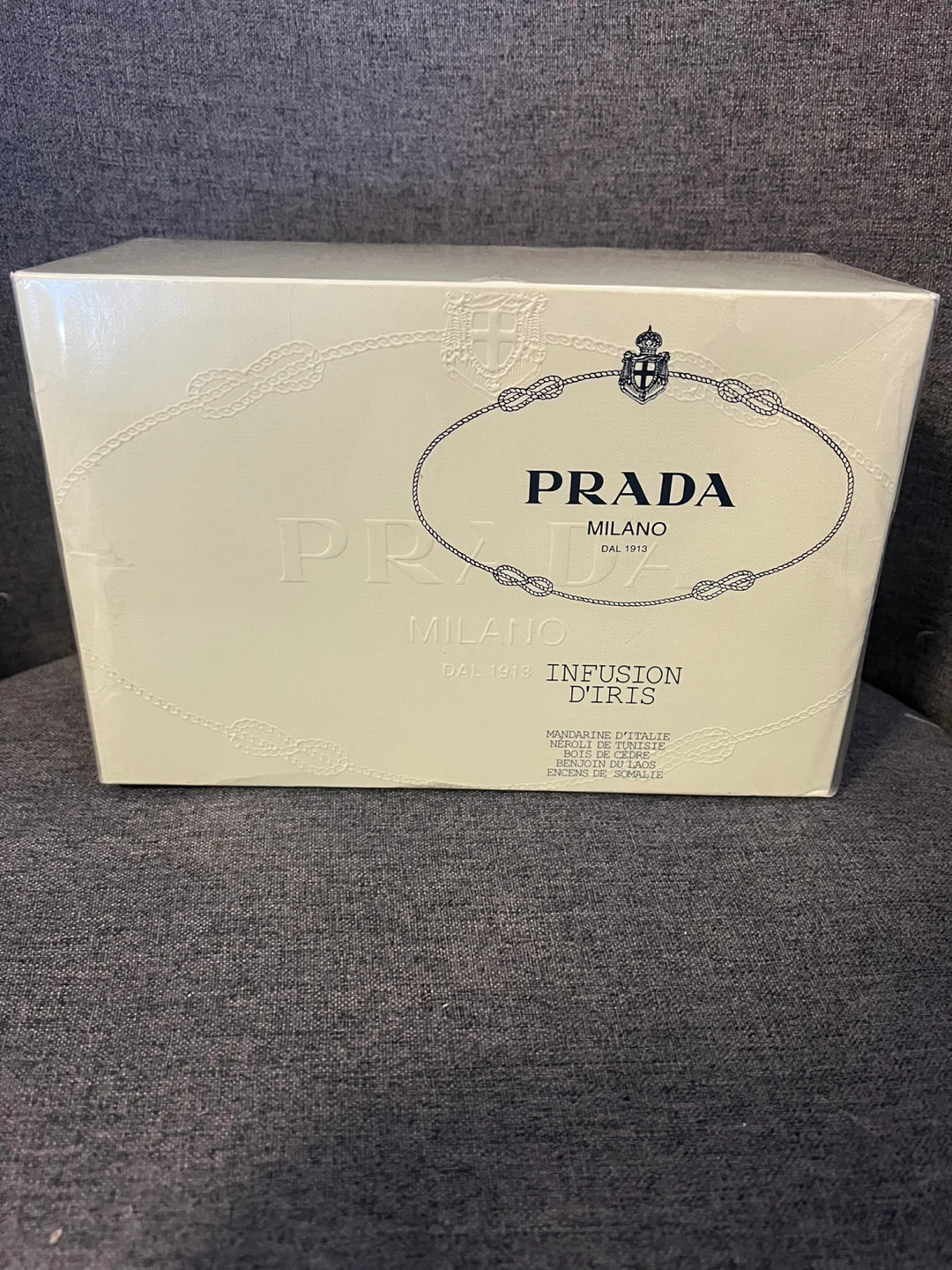 SEALED - Prada Infusion d'Iris Eau de Parfum Gift Set with Pouch