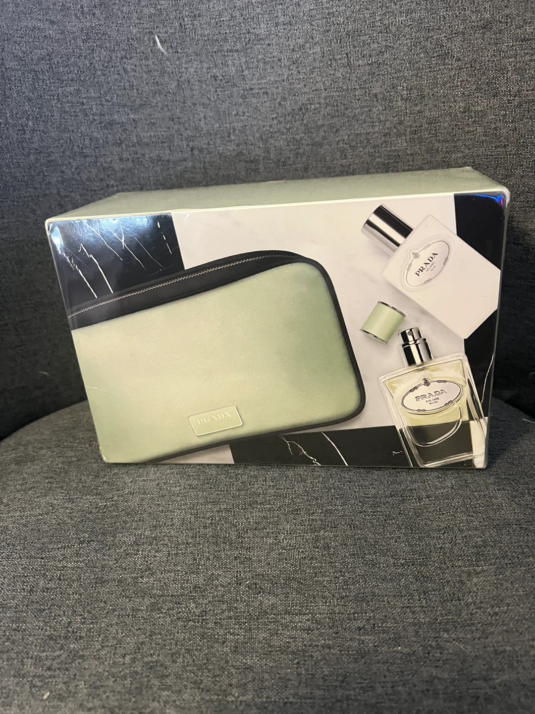 SEALED - Prada Infusion d'Iris Eau de Parfum Gift Set with Pouch - photo 2