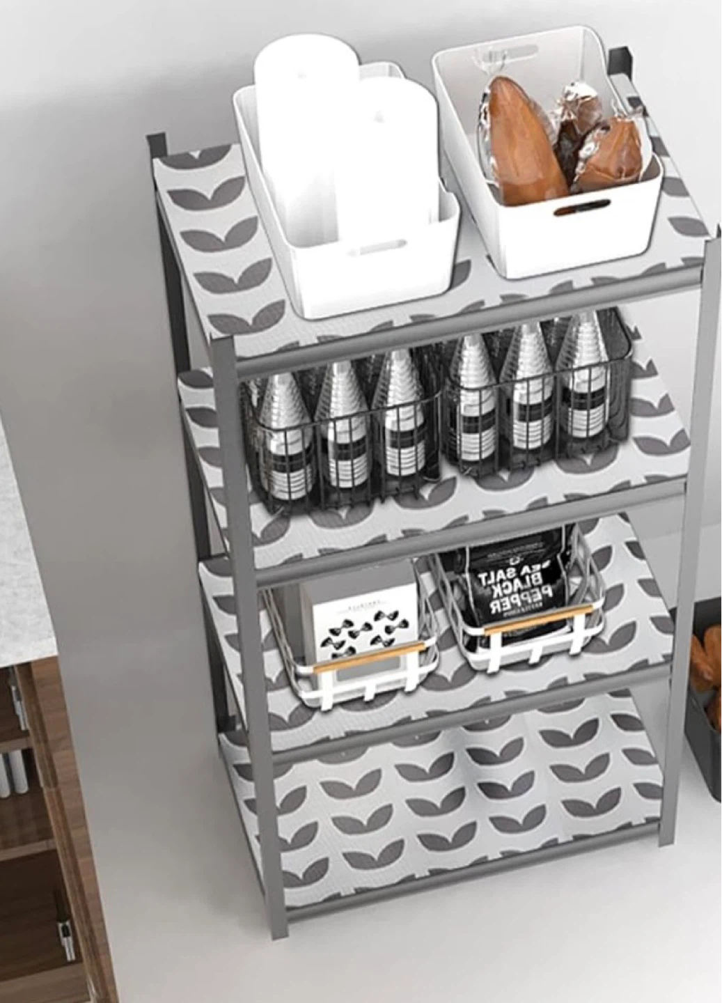 20ft long shelving liners in different patterns - photo 5
