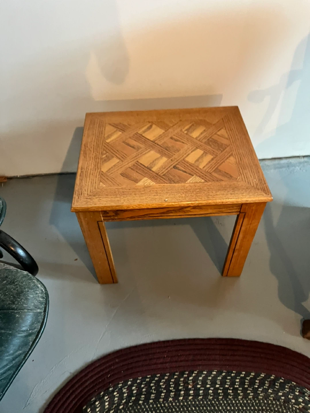 Wooden End Table