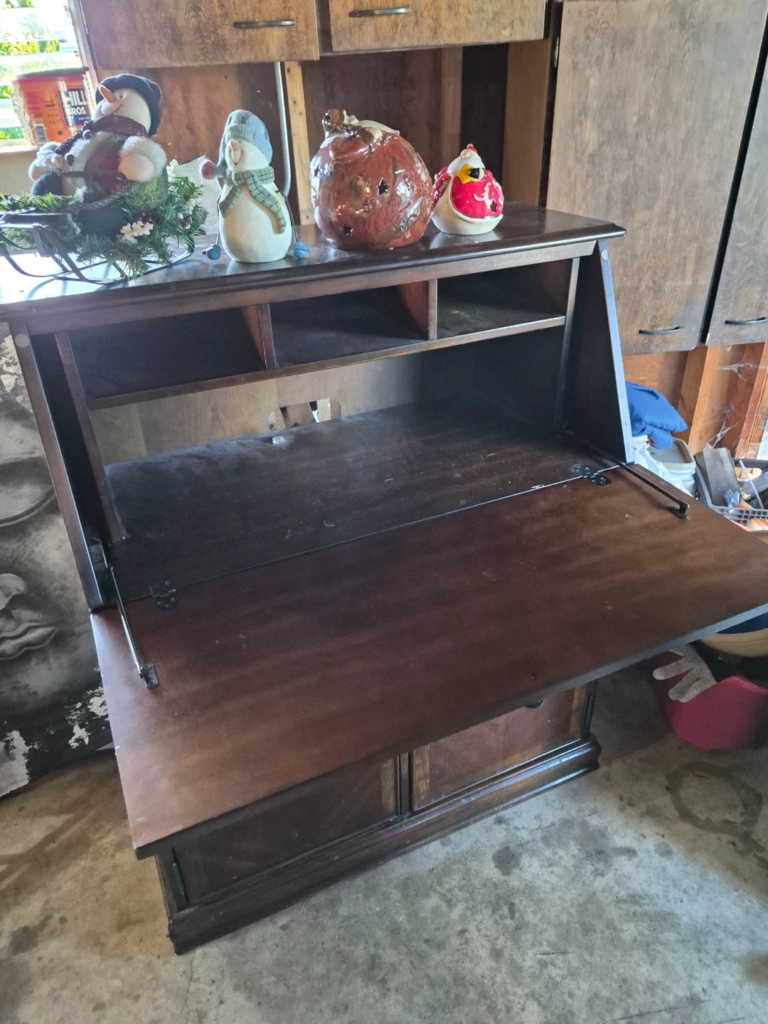 Vintage Secretary Desk - photo 2