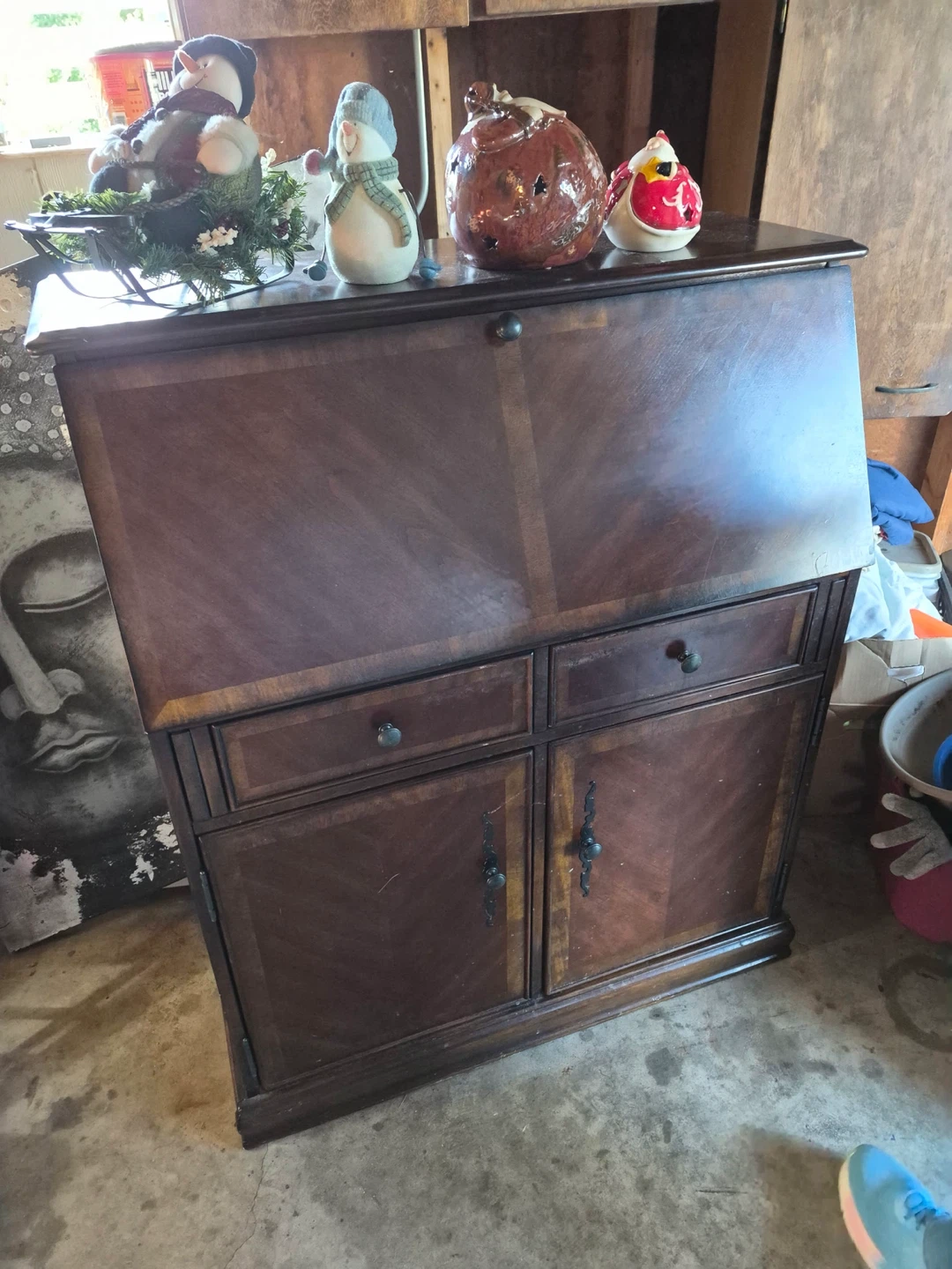 Vintage Secretary Desk