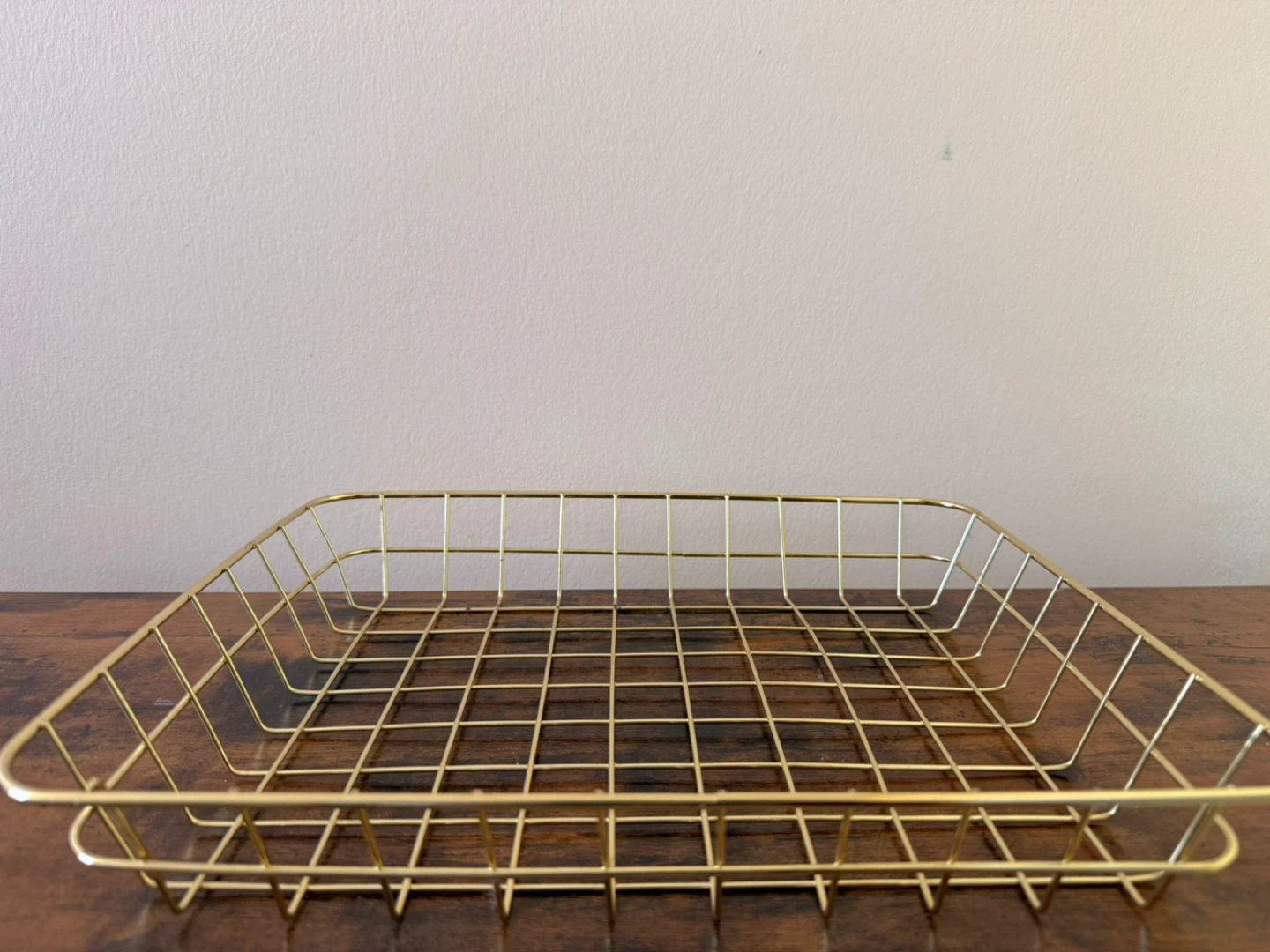 Gold Wire Baskets Set of 3 - photo 2