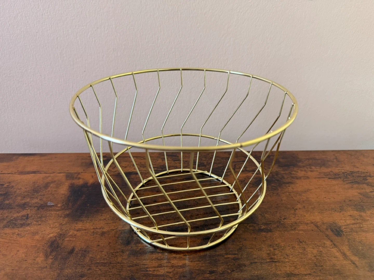 Gold Wire Baskets Set of 3 - photo 3