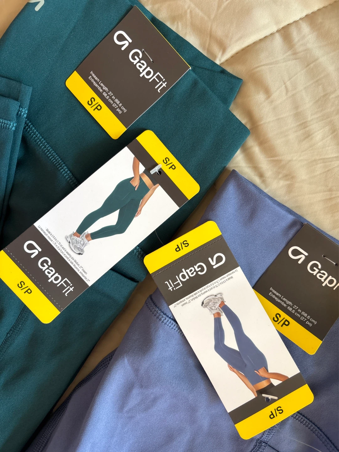 2pc GapFit Leggings Size S/P - photo 2