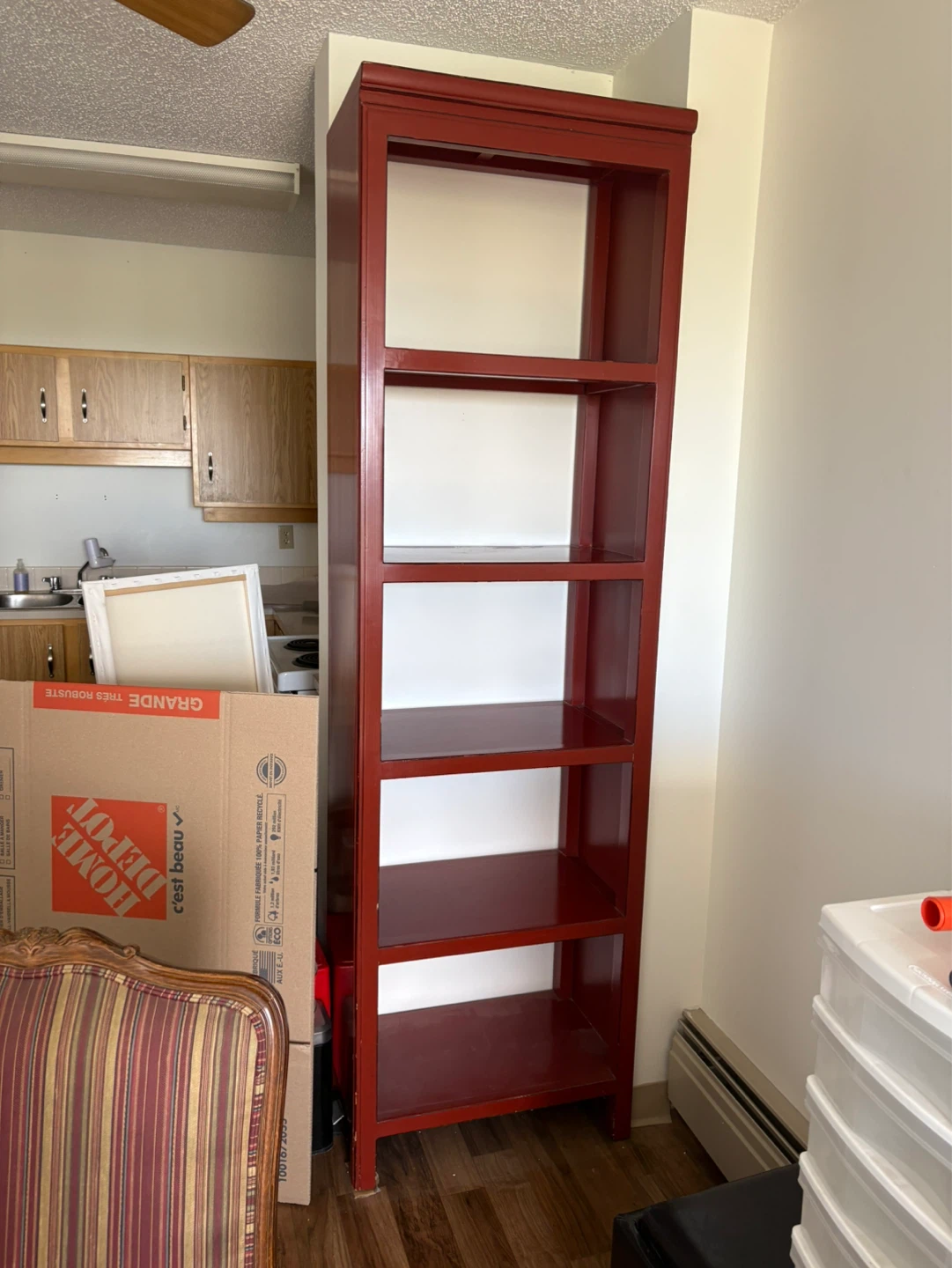 Red Bookshelf