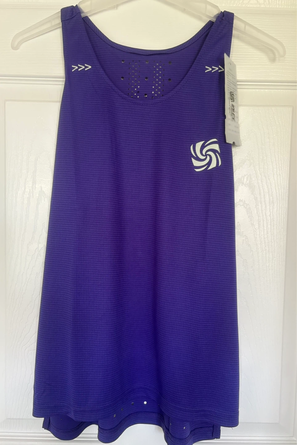 CHIHILL Purple Athletic Tank Top