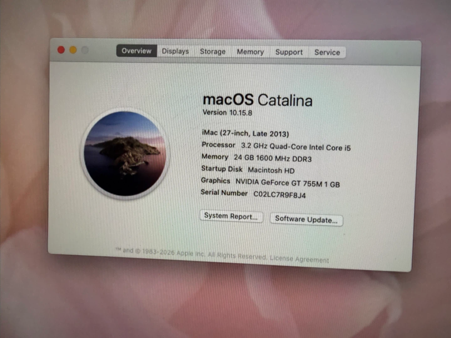 Apple iMac 27-inch (Late 2013)