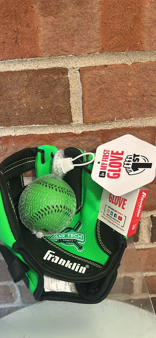 Franklin "My First Glove" Baseball Glove with Ball Set