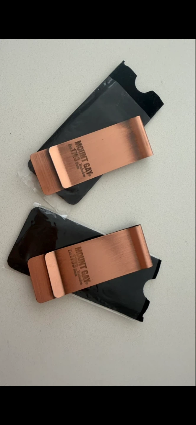Mount Gay Rum Copper Money Clip (2)