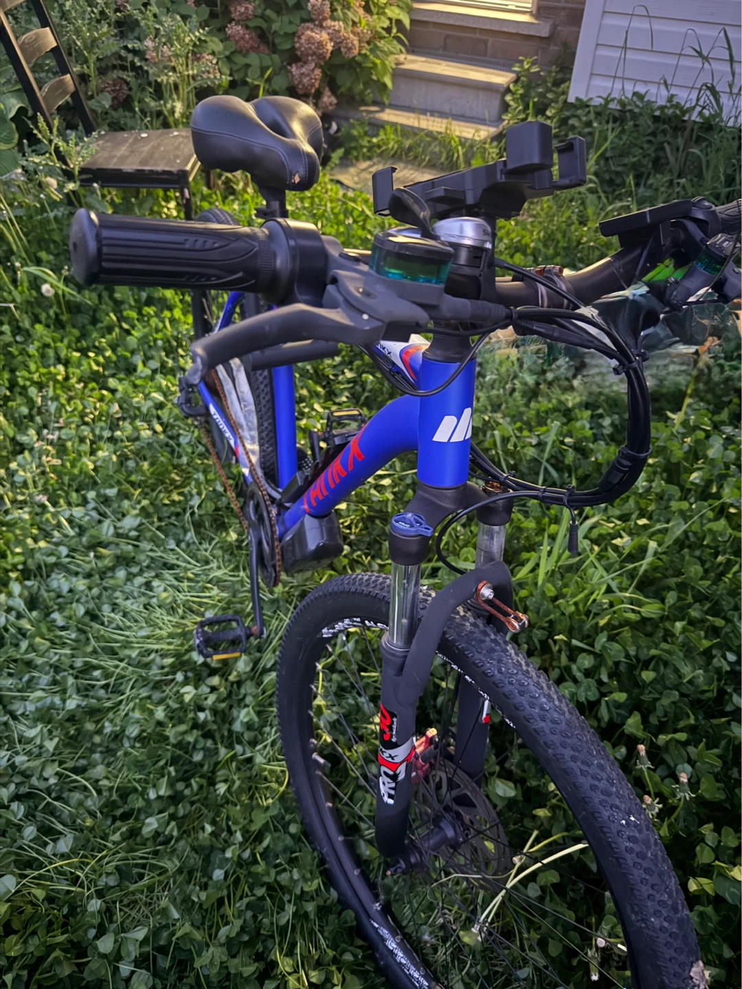 Tankx E-Bike blue colour - photo 3