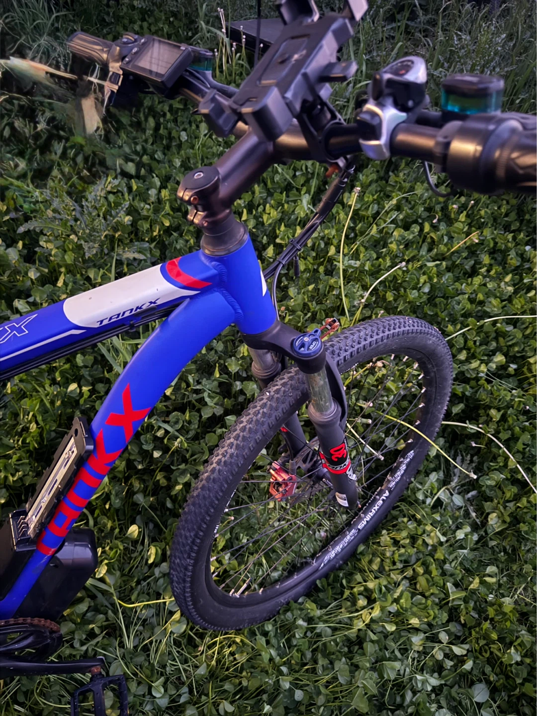 Tankx E-Bike blue colour - photo 5