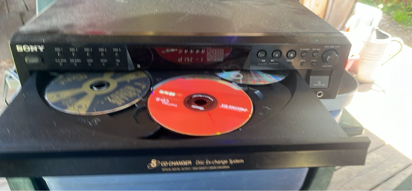 Sony 5-Disc CD Changer Compact Disc Player - photo 2