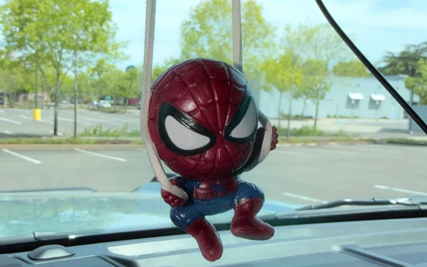 Spiderman Hanging Car Charm