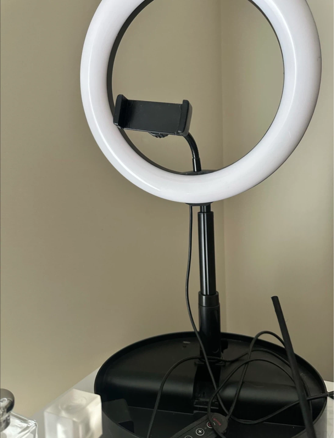 Ring Light with Phone Holder