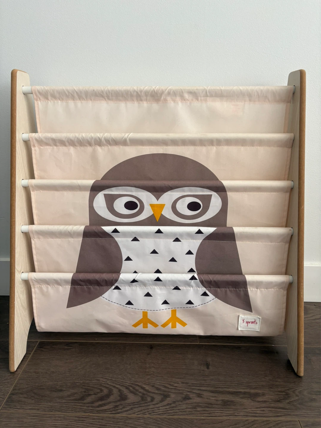 3 Sprouts Owl Bookshelf