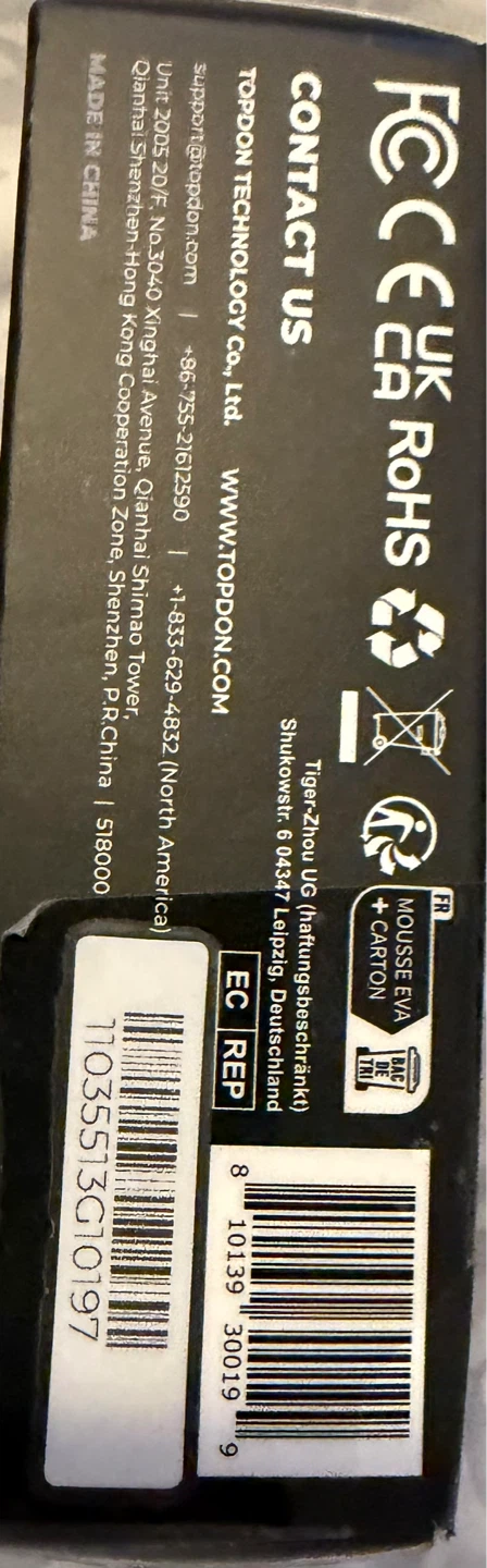 TOPDON TopScan Pro Bluetooth Vehicle Diagnostic Dongle - photo 3