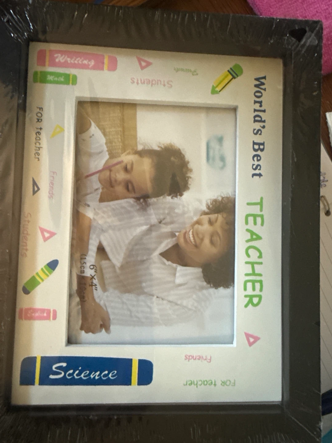 World's Best Teacher Photo Frame