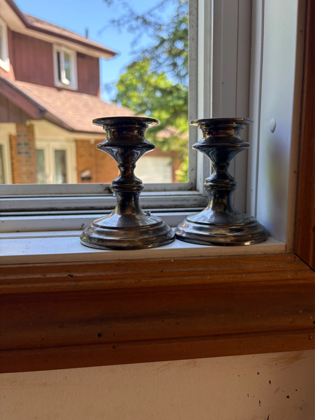 Pair of Vintage Candlesticks - photo 2