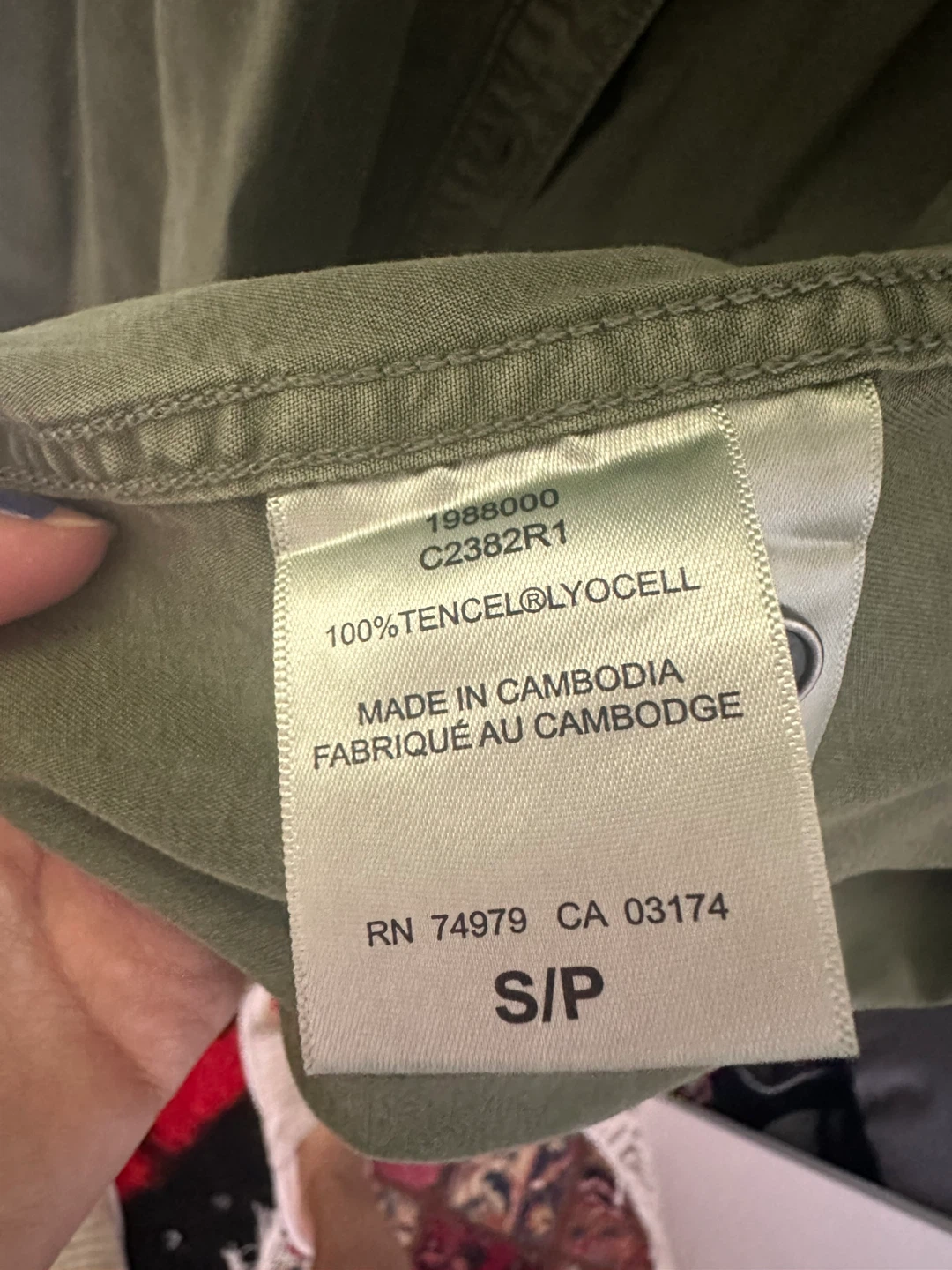 PARASUCO Jeans Olive Green Tencel Shirt Dress - photo 3