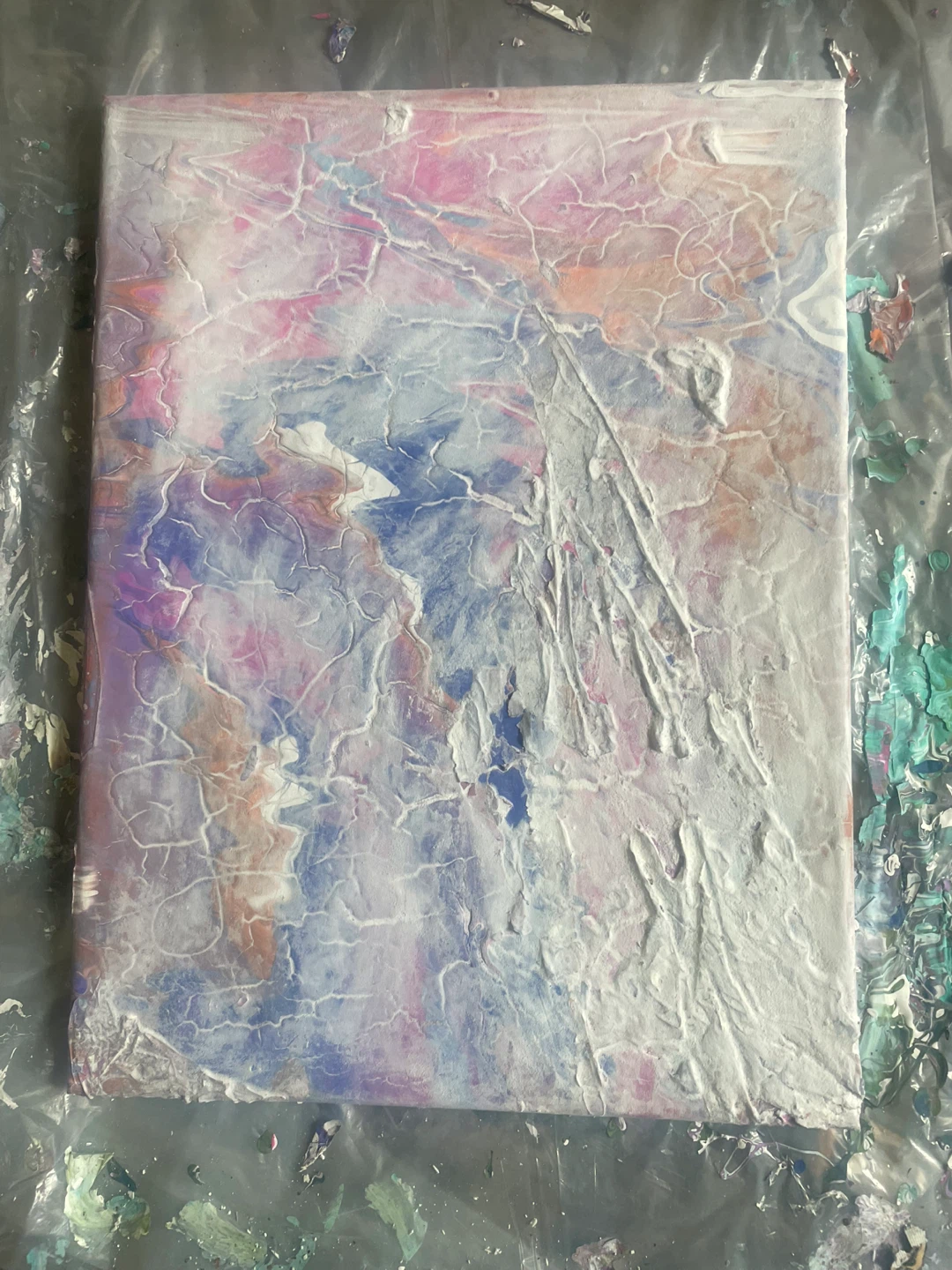 Textured Abstract Painting