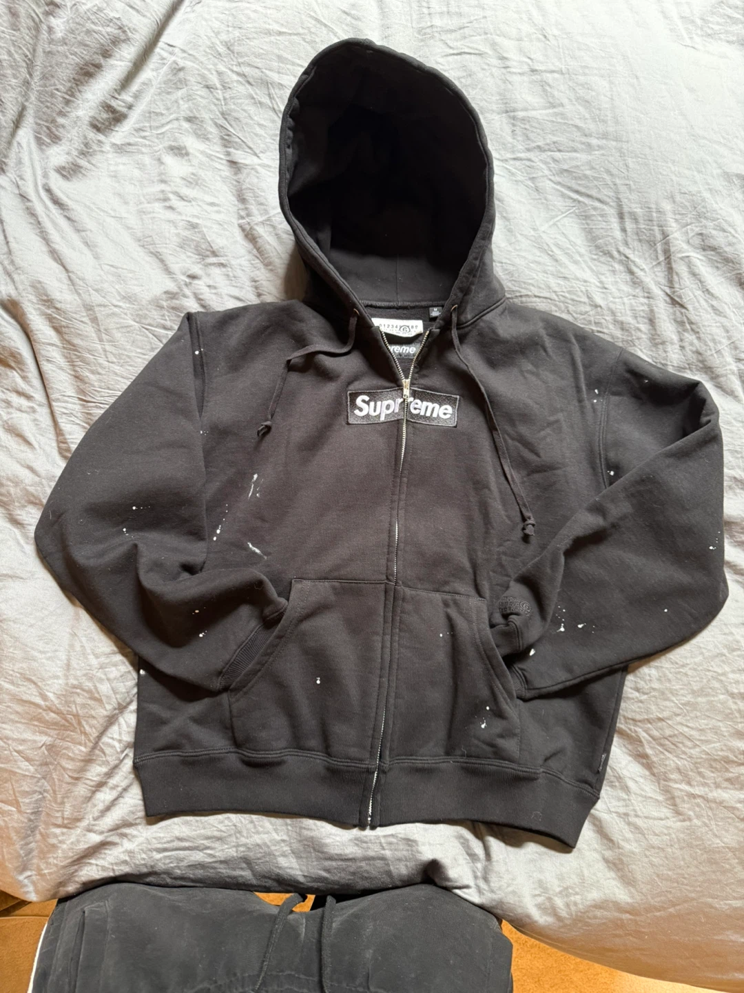 Supreme Margiela zip up hoodie