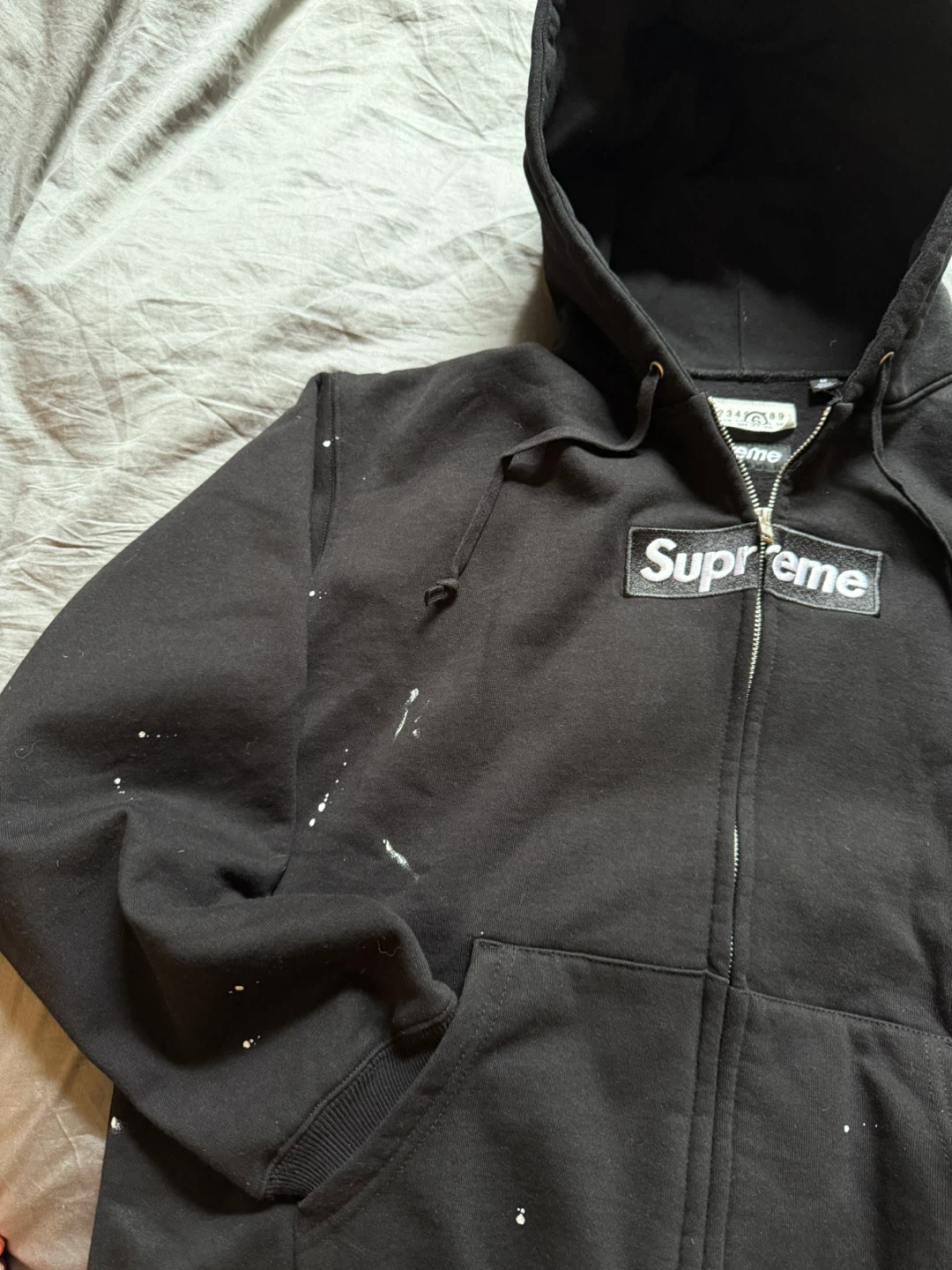 Supreme Margiela zip up hoodie - photo 4