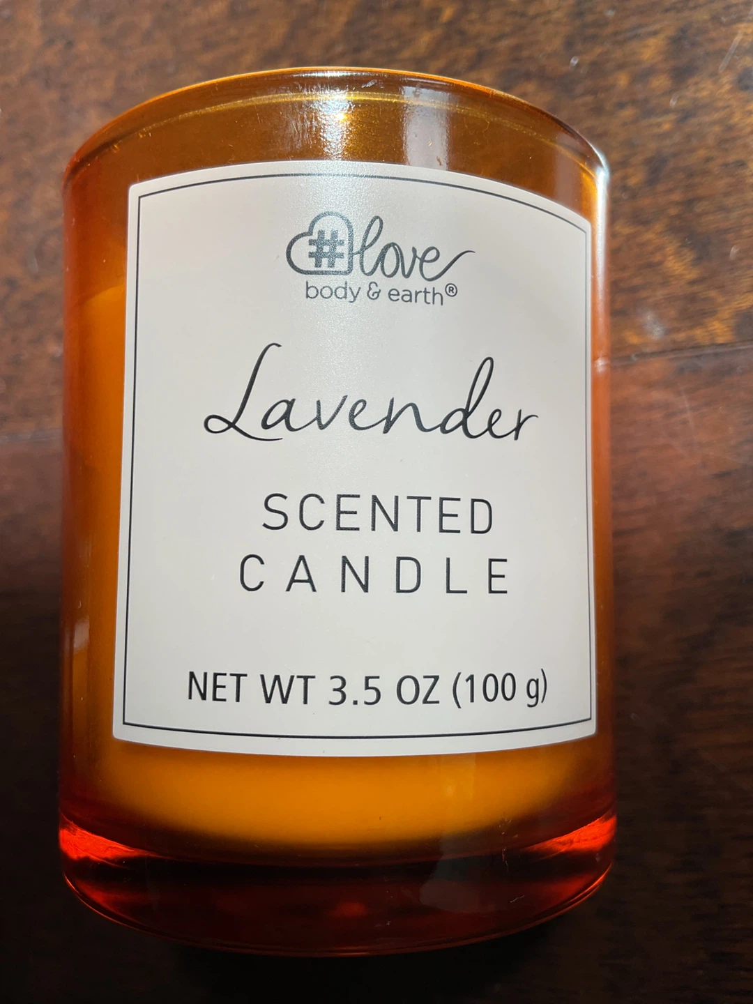 Love Body & Earth Scented Candles (Ocean & Lavender)