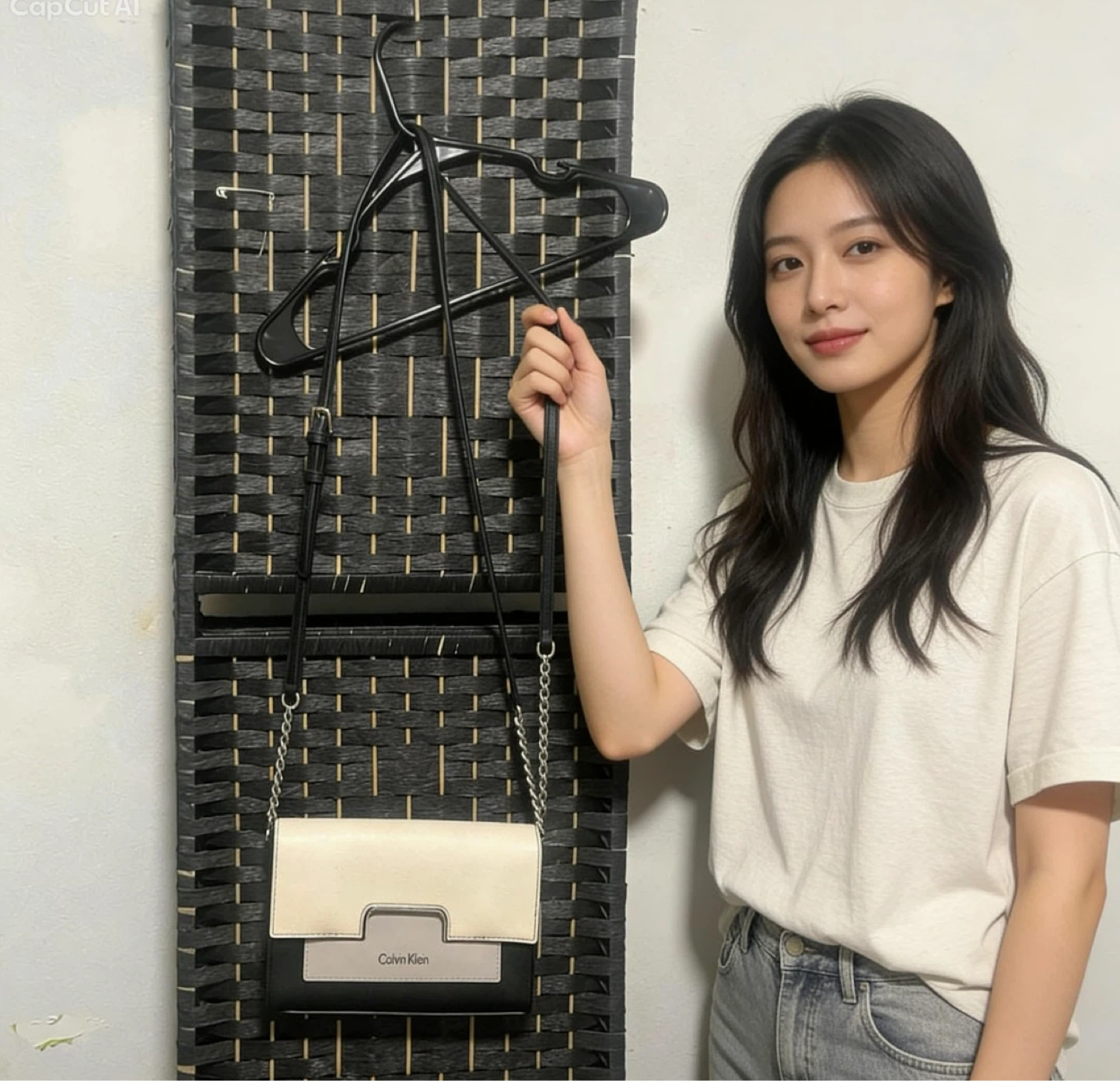 Calvin Klein Colorblock Chain Shoulder Bag - photo 2