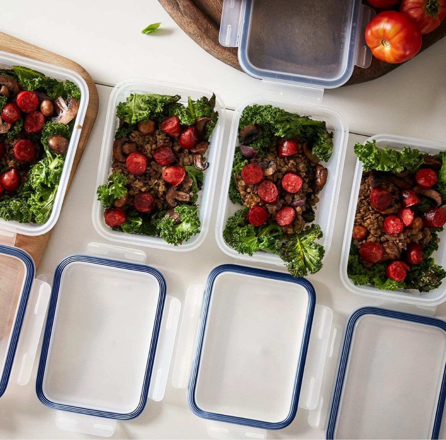 🍱 IKEA 365+ Food Storage Containers with Lids (3-Pack Set) - photo 3